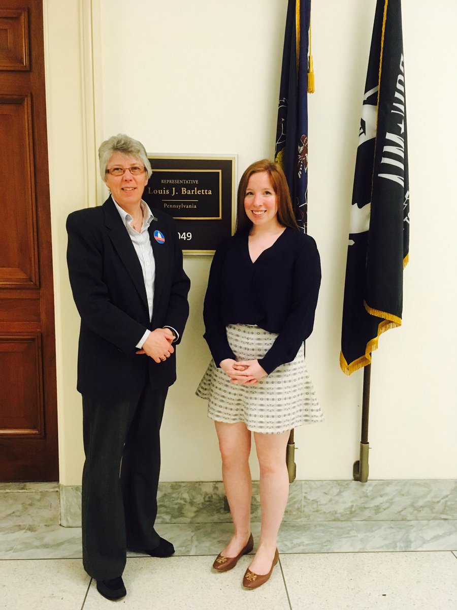 peg_foster's tweet photo. PA Principals on the Hill w/@NAESP. Met w @RepLouBarletta &amp;  Katie Branson to talk about supports for kids! #principalsadvocate https://t.co/RyRvVr7KVC