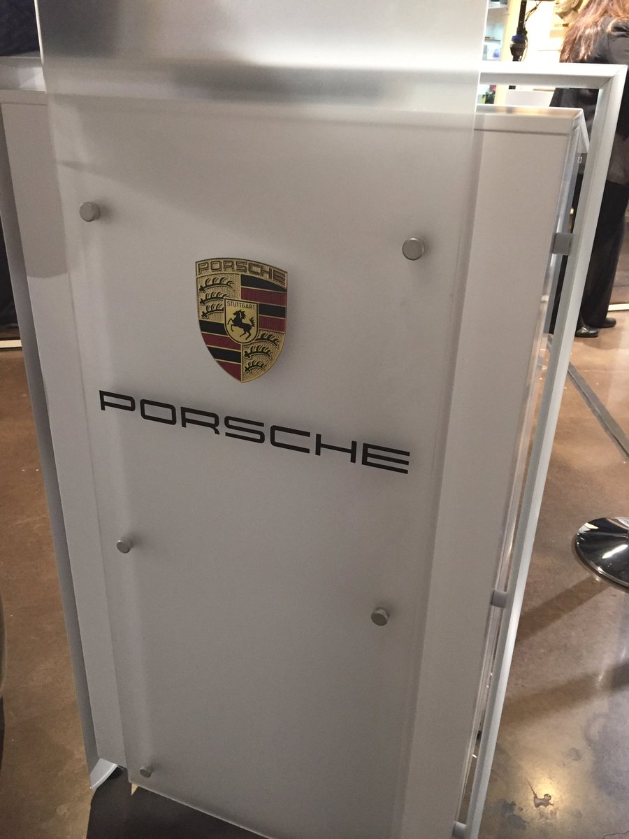 ButtonItUp's tweet image. MAC event at the Porsche Experience!  Great event!