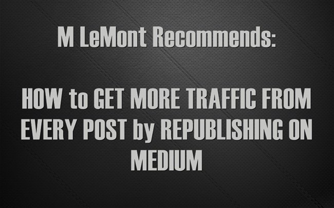MisterSalesman's tweet photo. Curated and Carefully Selected: Benefits of REPUBLISHING posts https://t.co/Nnn0P56Nyg Reading Time 4min 2sec Rating A #Writers #Authors https://t.co/ScloIXTNQI