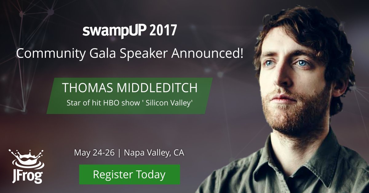 jfrog's tweet photo. How many successful #SiliconValley CEOs have you met? We'll have one you won't want to miss at #swampUP! #DevOps https://t.co/o1MFam6MiQ https://t.co/uGqX2fXSuz