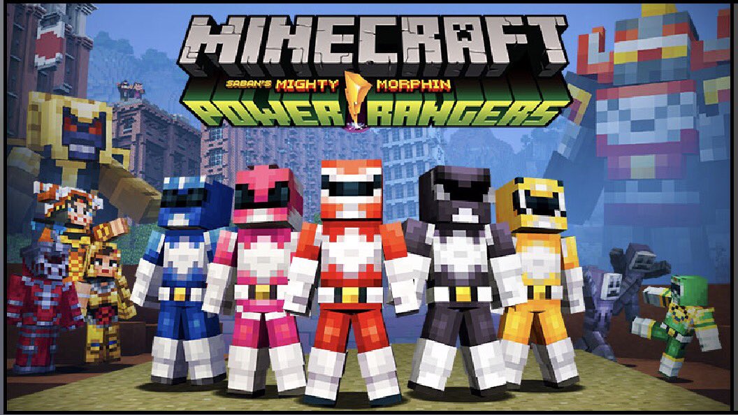 N4RJoM's tweet photo. 🎉HERE IT IS! 1st GIVEAWAY FOR THE Minecraft Windows 10 POWER RANGERS SKIN PACK CODE! RETWEET, LIKE, AND FOLLOW TO ENTER!🎉 https://t.co/6QMT0lS2K6