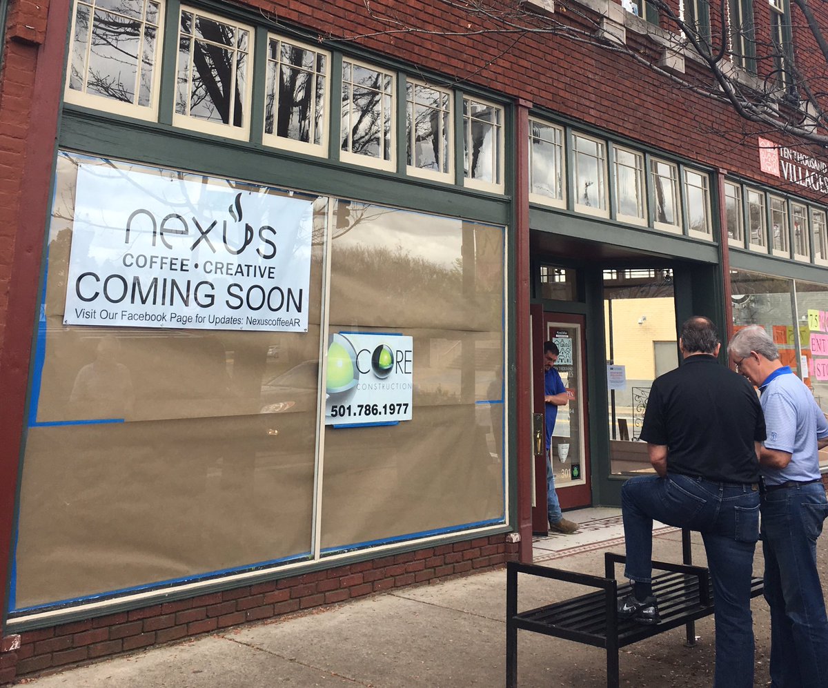 It's official friends! Banner is UP! #nexuscoffee