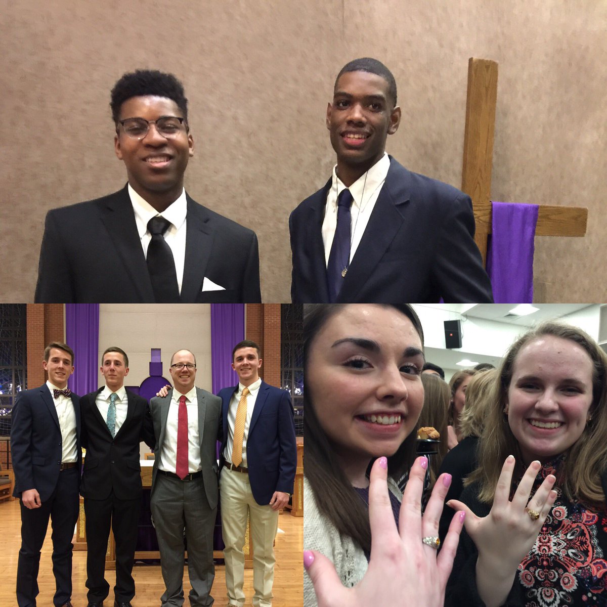 PaulVICatholic's tweet photo. Congratulations #ClassOf2018 #ClassMass #PVIFam #PantherPride Thank you@Fr. Don Heet @OSFSdeSales &amp; St. John Neumann Reston. Always special! https://t.co/c3rb363Gq7