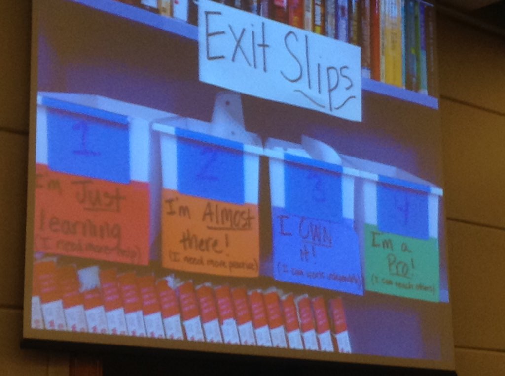 MrsLonheim's tweet photo. Add metacognition to exit slips @NancyFrey @DFISHERSDSU #nesachat https://t.co/MPXp1UgwnC