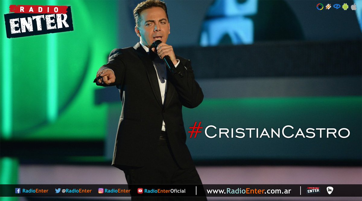 radioenter's tweet photo. #RadioEnter #ENVIVO| 23:33pm en #Argentina #VideoMúsica #CristianCastro #SimplementeTu | #YoEscuchoLaEnter 
https://t.co/sG28Pehgsd https://t.co/ekpv4PJBPk