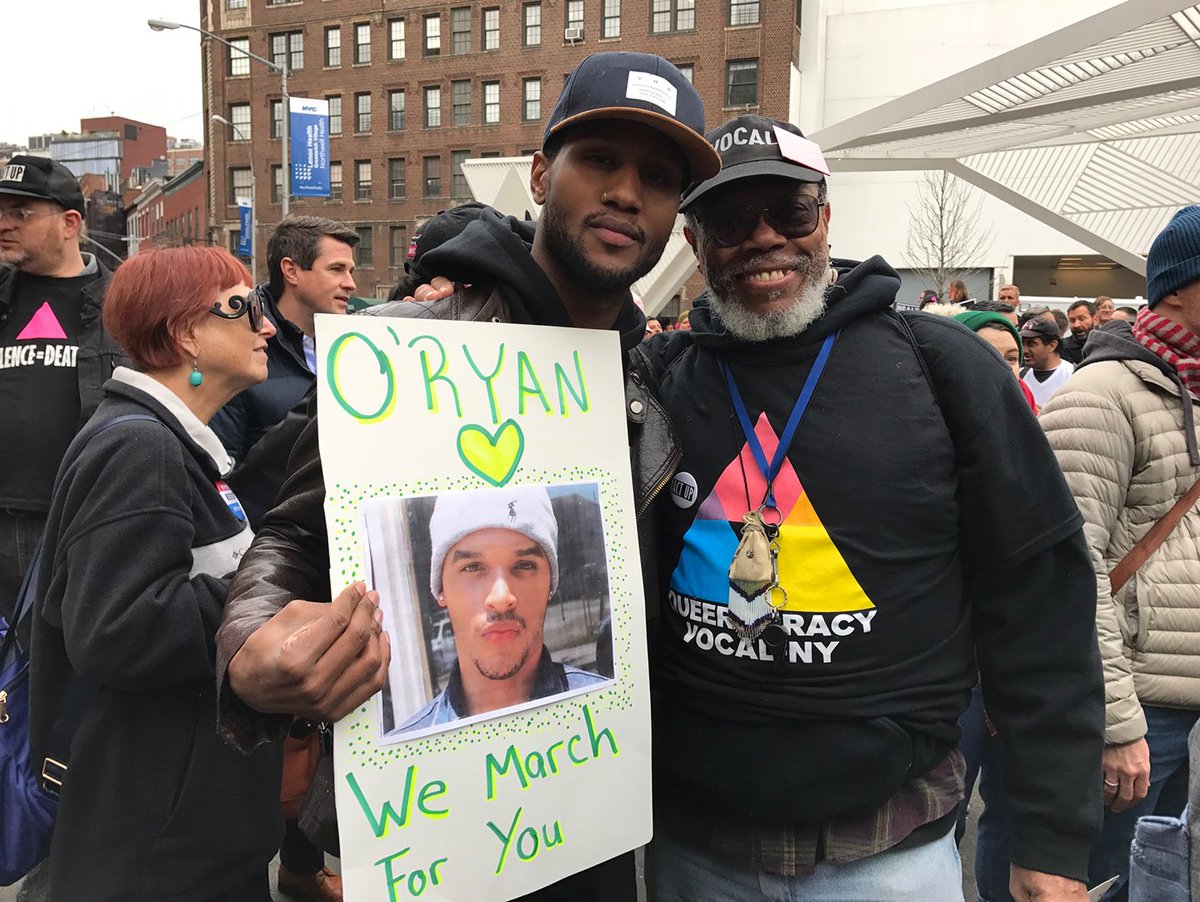 katieholten's tweet photo. Everyone was remembering someone at #ACTUP's 30yr anniversary celebrations today. I thought about #TonyFeher, and then I saw his name! ❤️ https://t.co/fDqp3KGLbj