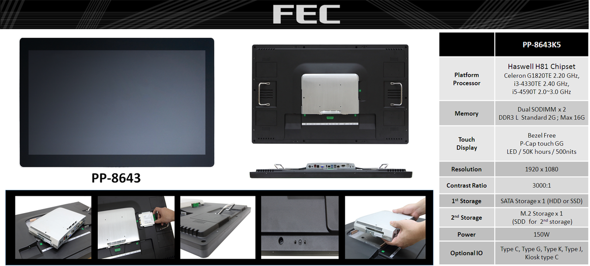 FECPOS's tweet photo. [ FEC Products]
FEC proudly introduce brand new high performance Aer Panel PC which with 32"monitor. 
https://t.co/l2XmTAHWVp
#FECPOS https://t.co/enOdI0urKz