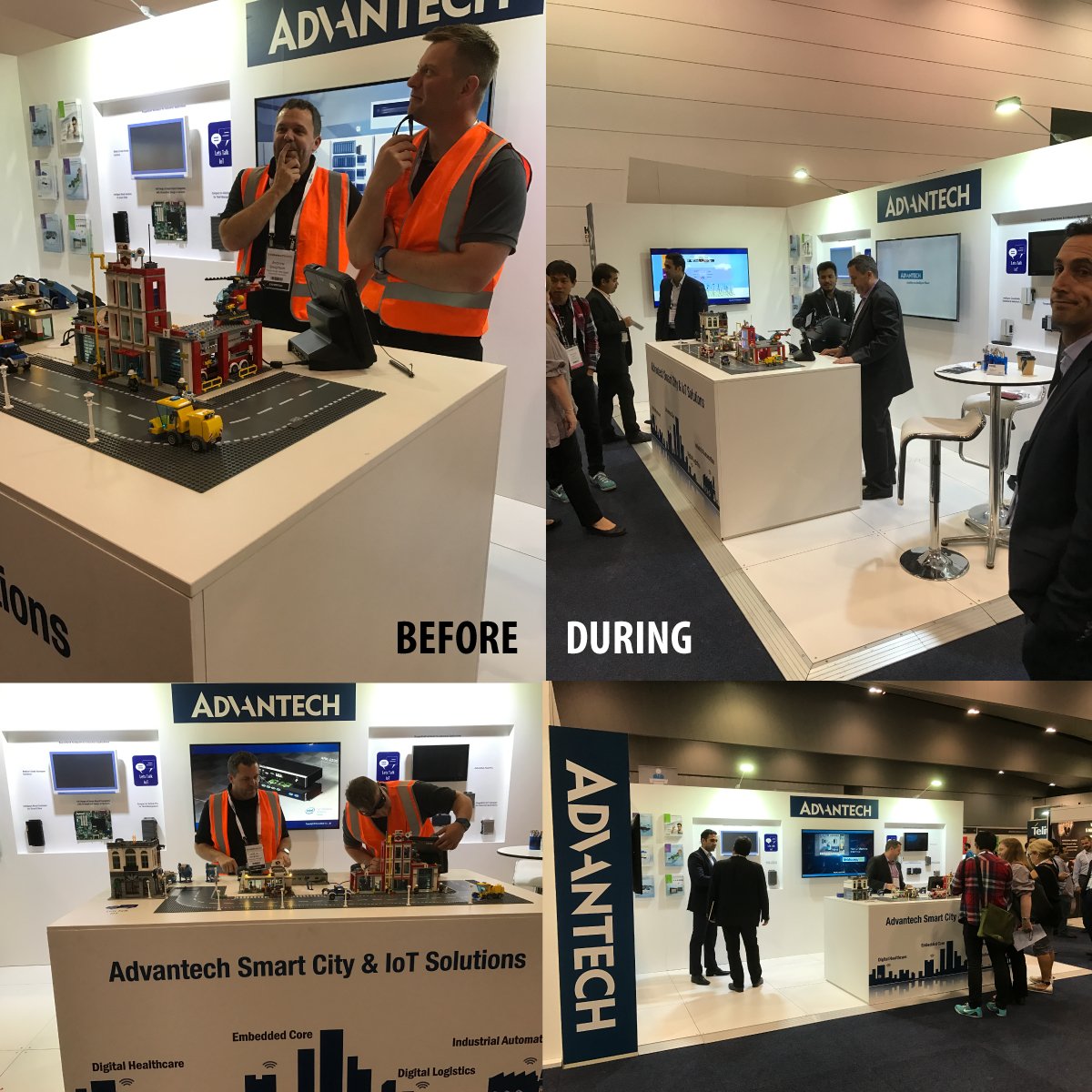 Thanks to all that visited us @ the <a href="/Connect_AU/">CONNECT</a> expo! Our #lego #smartcity was the star of the show. Here's a few 🖼️ of our team &amp; visitors: