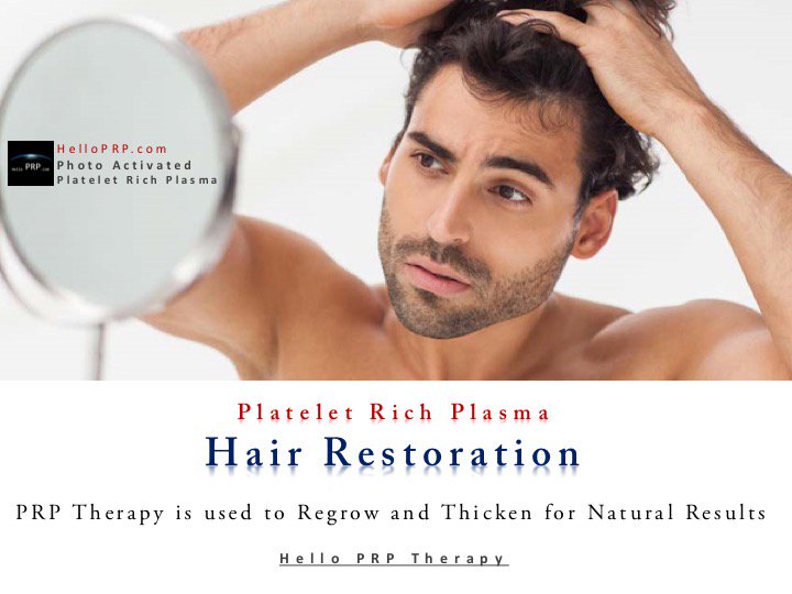 helloprp's tweet image. Hello PRP Therapy

#Plateletrichplasma

The OBVIOUS Choice For Hair Restoration

HelloPRP.com