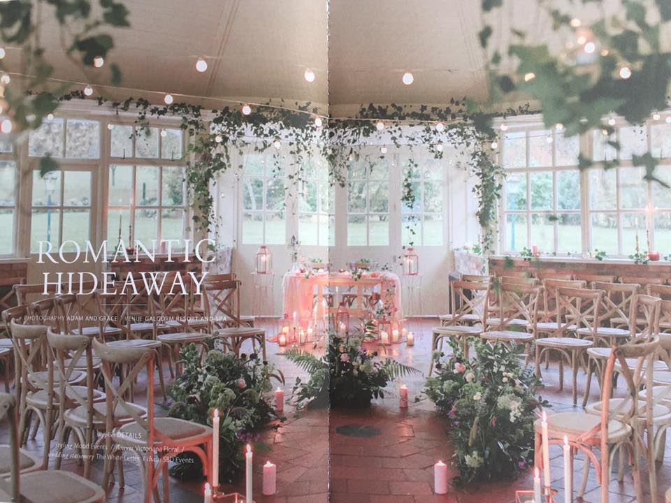 Have you picked up your copy of <a href="/Inspire_weds/">Inspire Weddings Mag</a>? We're still swooning over the beautiful dressing of our very own Ghost House 😍