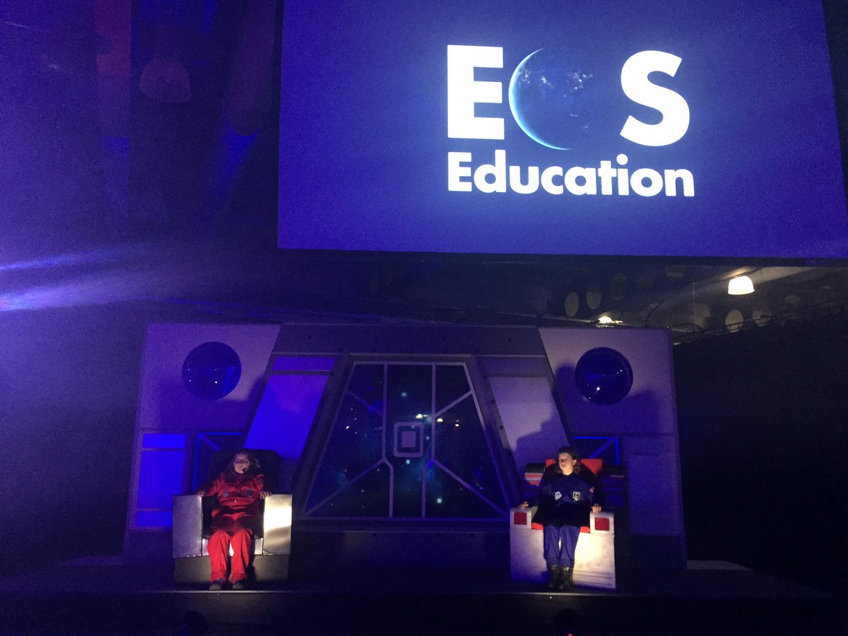 DTCProductions's tweet photo. The Chief Navigators are ready for blast off... are you? #EosEd2017 @jmpltd https://t.co/e0pVg7pvAn