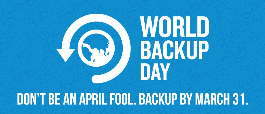 vinehousestudio's tweet image. Happy world back up day!! #BACKUP #BACKUP #BACKUP @happycomputerco
