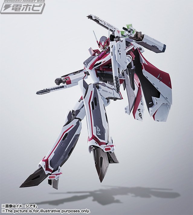 再出品•マクロスΔ VF-31C  ジークフリード　ミラージュ機 マクロスΔ』よりミラージュ・ファリーナ・ジーナスが駆る「VF-31C
