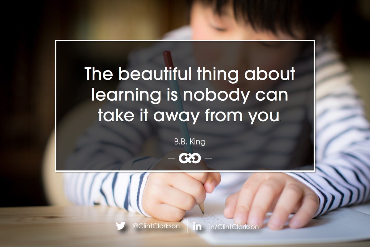 AEMAnetwork's tweet photo. The beautiful thing about learning is nobody can take it away from you. #adultlearning #elearning #training via @ClintClarkson https://t.co/DJsuHAflBH