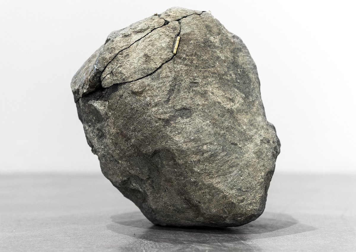 tylerldn's tweet photo. New Material artist @edithkollath Foundling (mineralogical immigrant) @aptgallery #newmat17 @SLArtMap tonight through Sunday https://t.co/jhwphgWUvS