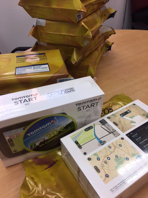 Los GPS TomTom de última generación de nuestros ganadores ya están en camino. ¡Gracoas a todos por participar y enhorabuena a los ganadores!