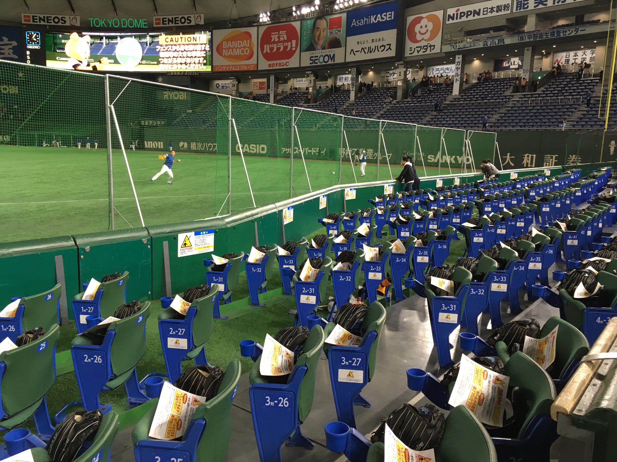 宇部虎 on Twitter "プロ野球 東京ドーム 巨人 読売ジャイアンツ VS 中日 セリーグ開幕戦。 今年は