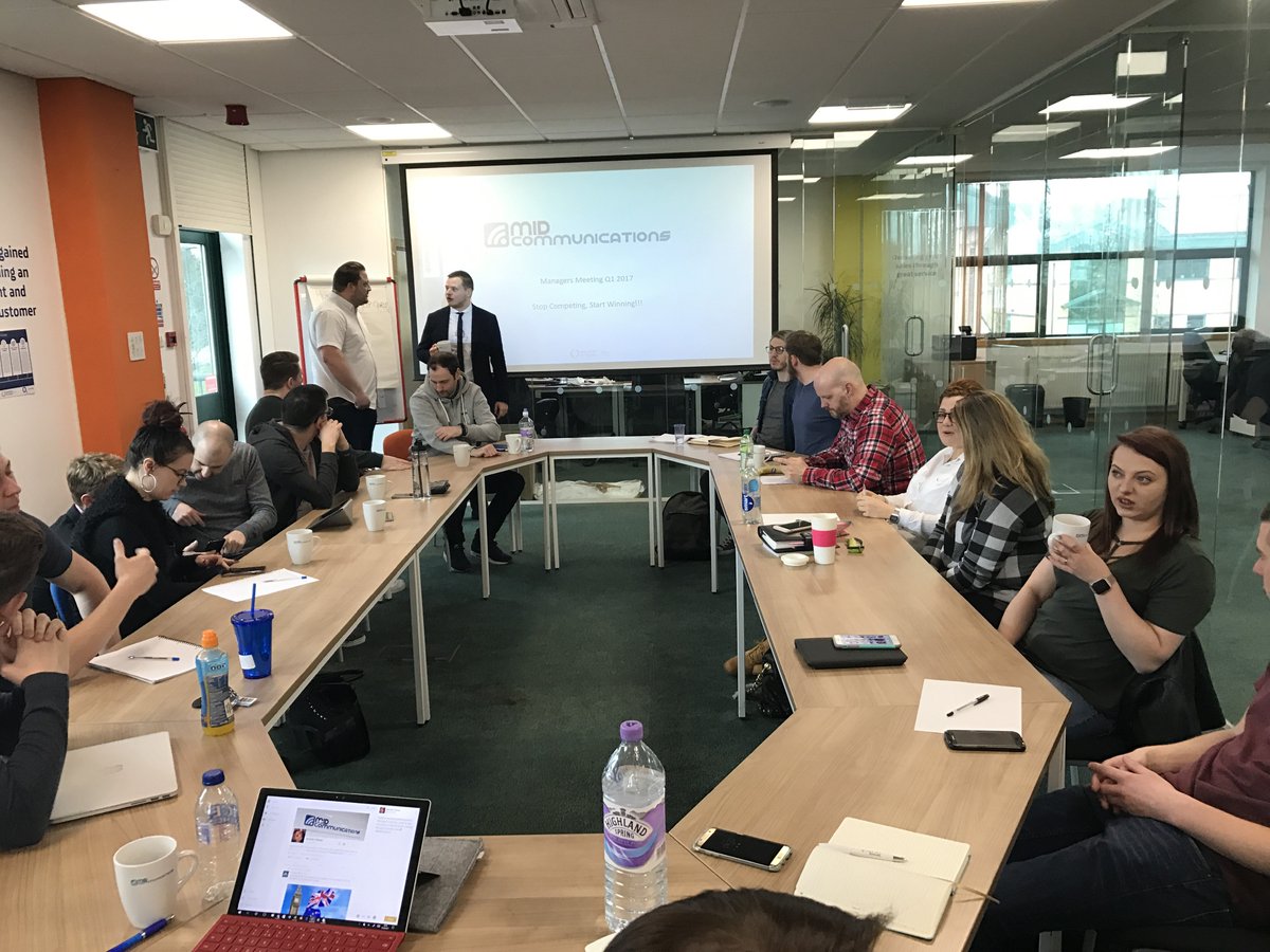 JennH_HR's tweet photo. Today is our jam packed quarterly Manager's meeting - great to see the room so full and loud!! Looking forward to great content! @MIDComms2 https://t.co/zOSLbevj9F