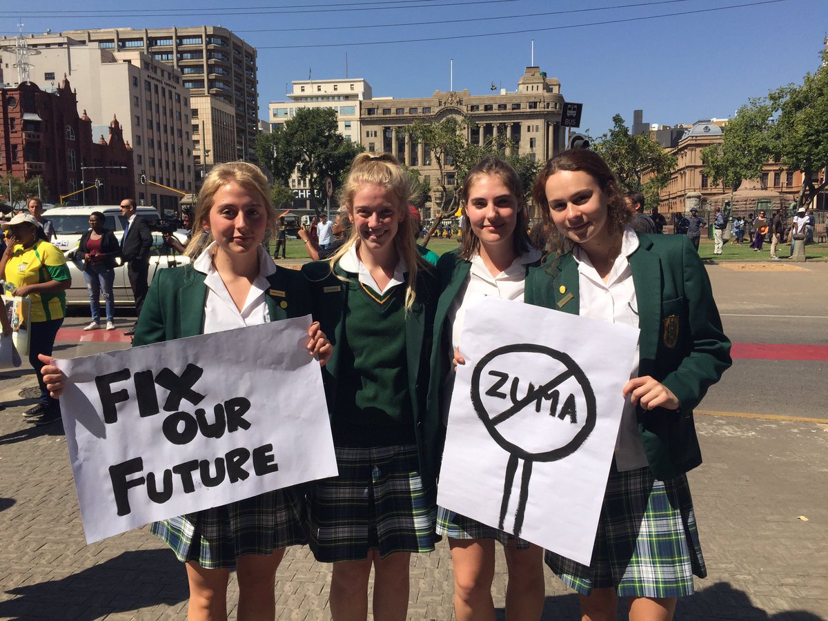 OUTASA's tweet photo. Even the future of our beloved country speaking out here today... #handsofftreasury https://t.co/4dneU2i018