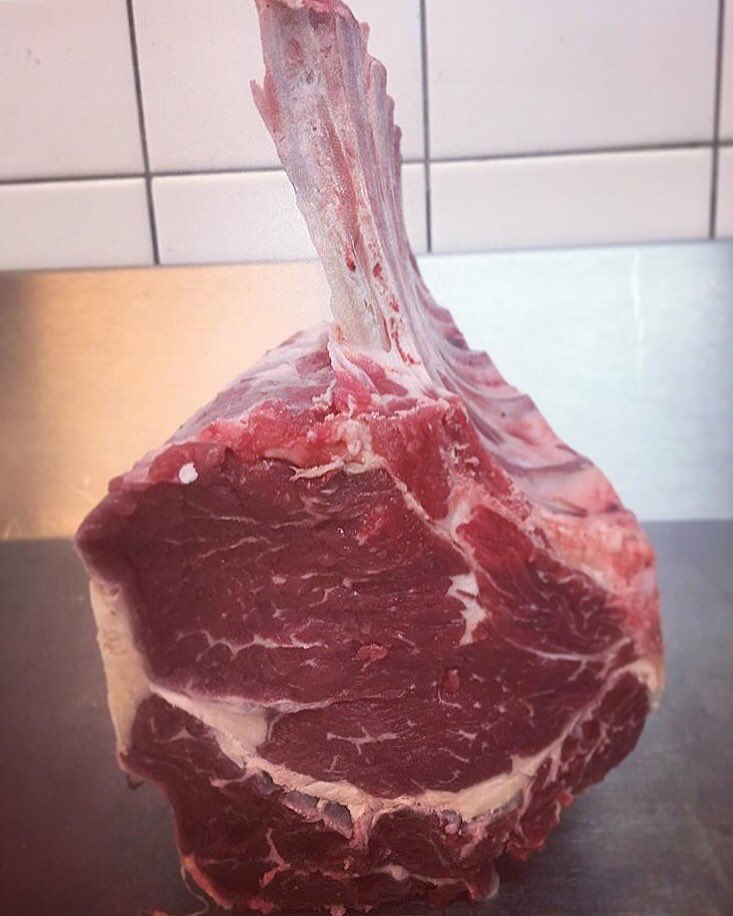 bbqfestau's tweet photo. Ribeye on the bone from Perth's Warnbro Quality Meats - roast or steak? https://t.co/aHPPaIBO7c