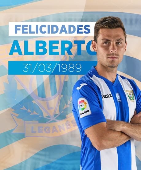 CUMPLEAÑOS I Tras llegar aquí en 2ªB, hoy @albert6martin cumple 28 años y lo hace en Primera #FelicidadesAlberto, leyenda viva del club