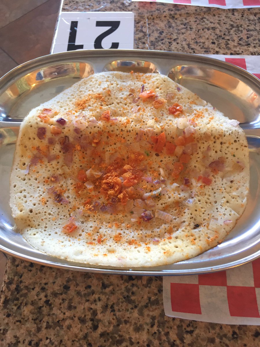 govegn's tweet photo. Vegan kal dosa at VegNation in Santa Clara, CA. https://t.co/hElBKj8aJZ