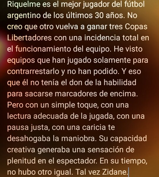 Cutriato's tweet photo. El mejor que vi jugar a la pelota!! #Riquelme #MiIdolo https://t.co/usV81X9uw5