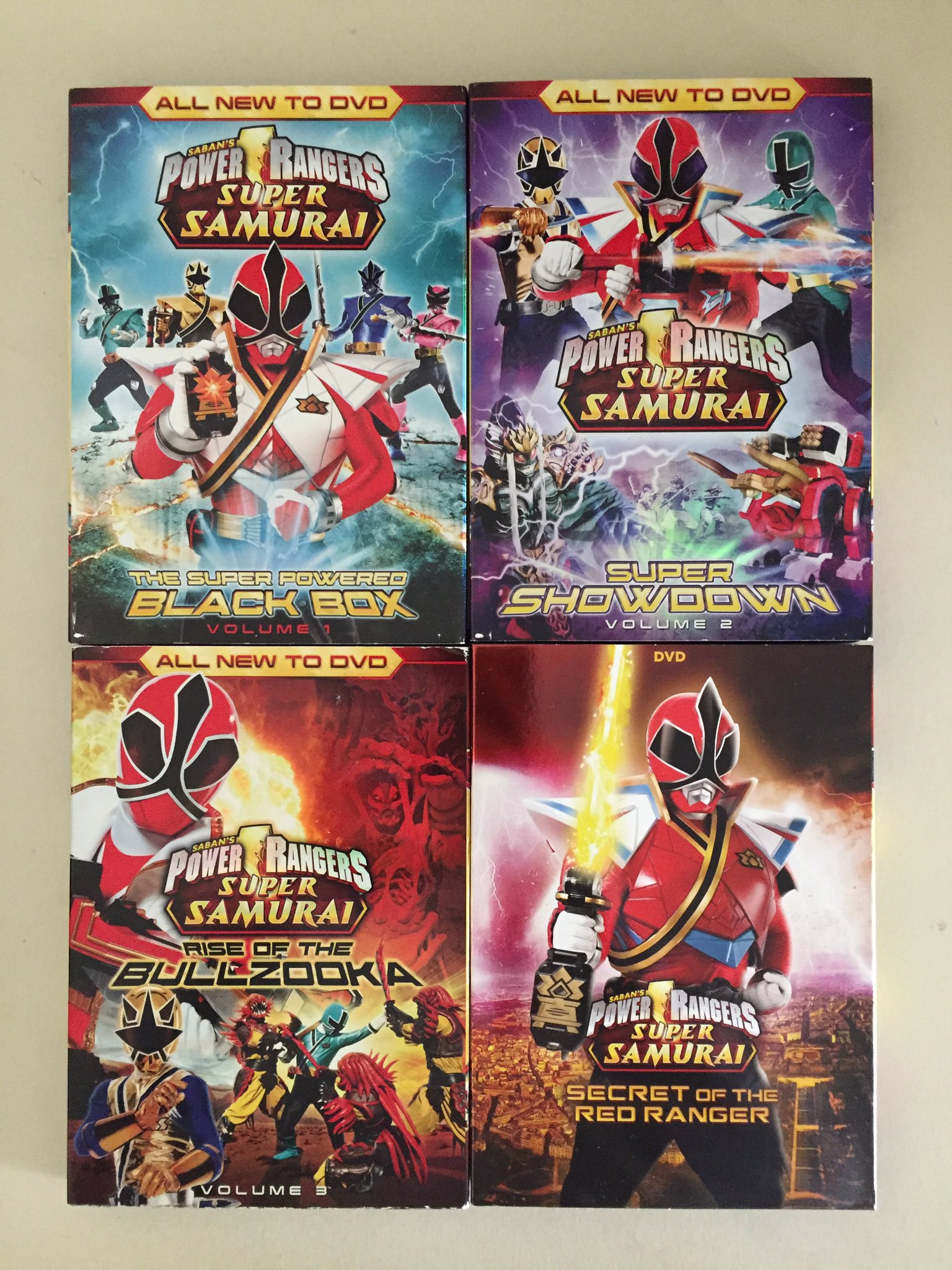 Alphapower65 Complete Power Rangers Super Samurai Dvd Volumes Collection Powerrangers Prss Saban Lionsgate