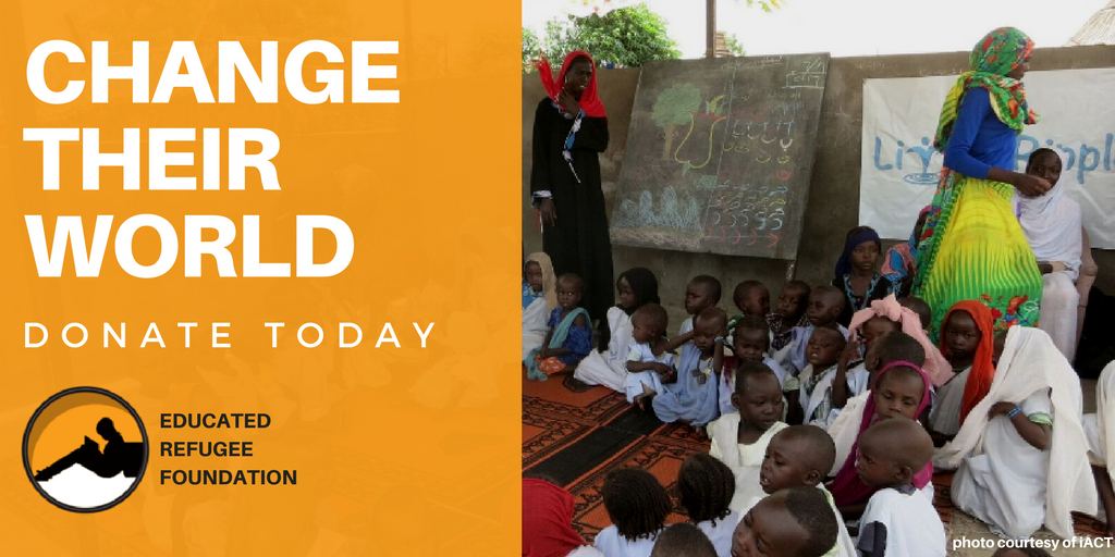 EducatedRefugee's tweet photo. Be the change. Help educate refugees TODAY.
#Refugee #Donate #Education #Charity https://t.co/D1m0hdDNcW