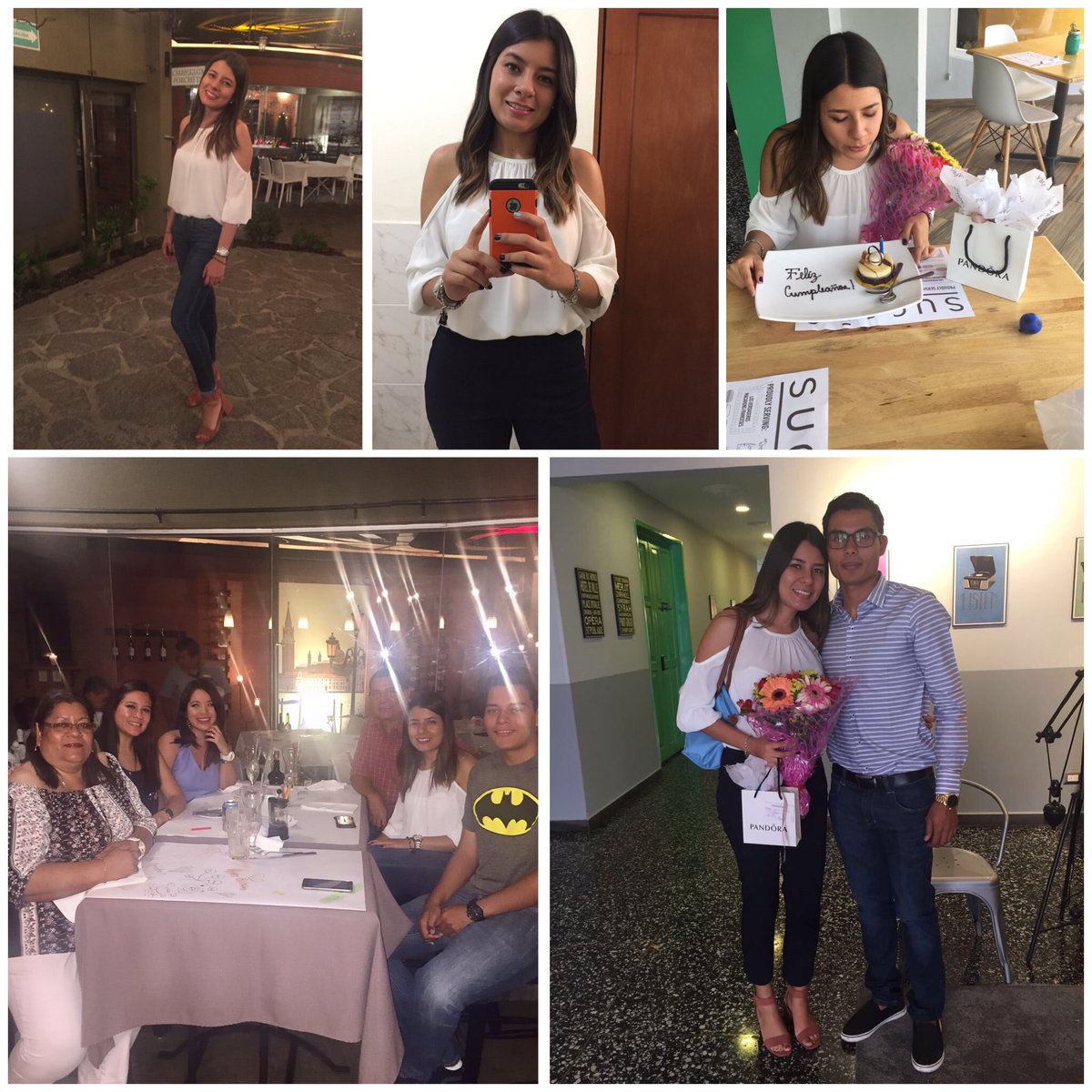 adherrera30's tweet photo. Consentida y feliz pero principalmente agradecida con Dios por tenerlos a ellos en mi día 👑💗 #hbdtome #sweets22 #blessed 🎂❤️❤️ https://t.co/wVURLMfGMO