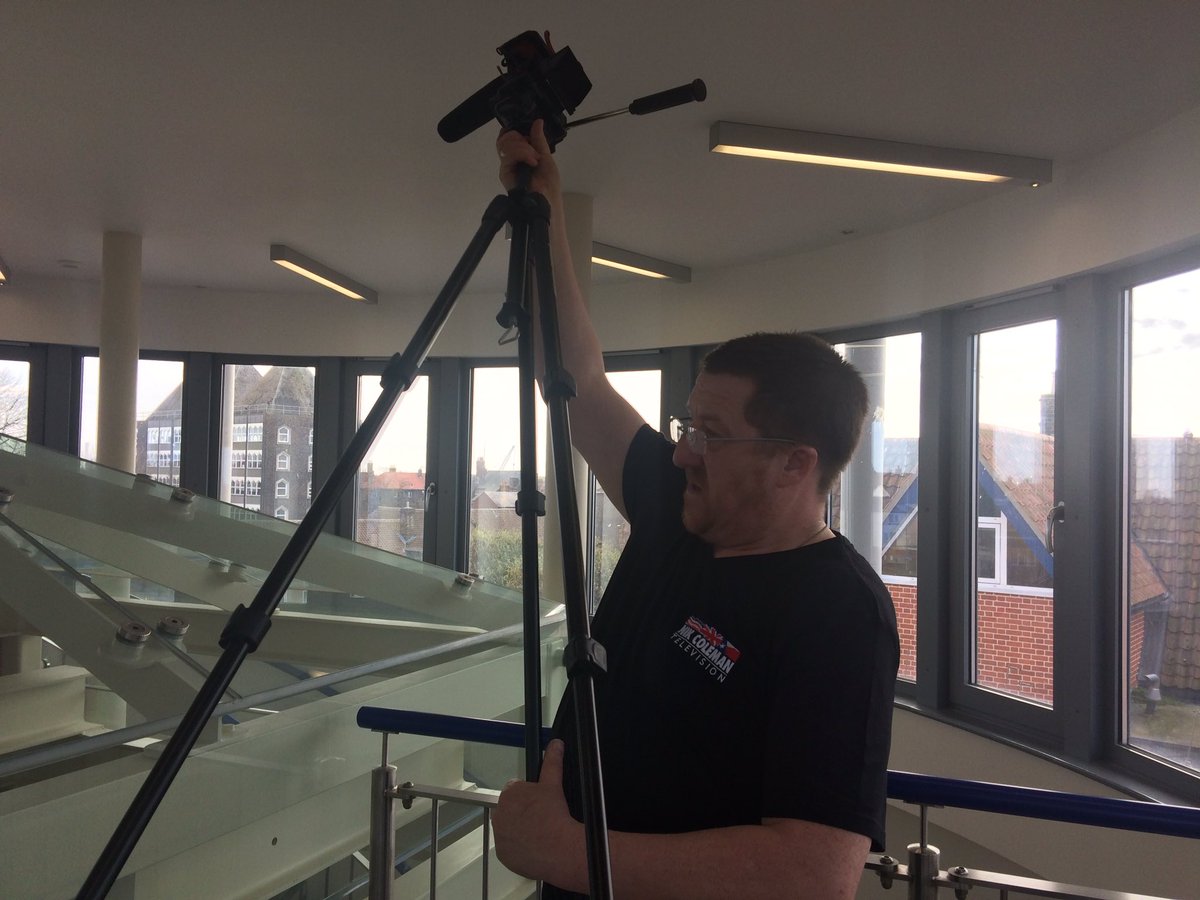 MandalayEvents's tweet photo. Filming for ENMP at the top of the Lighthouse Surgery. Part of the GP recruitment programme. https://t.co/xYesjpALrs