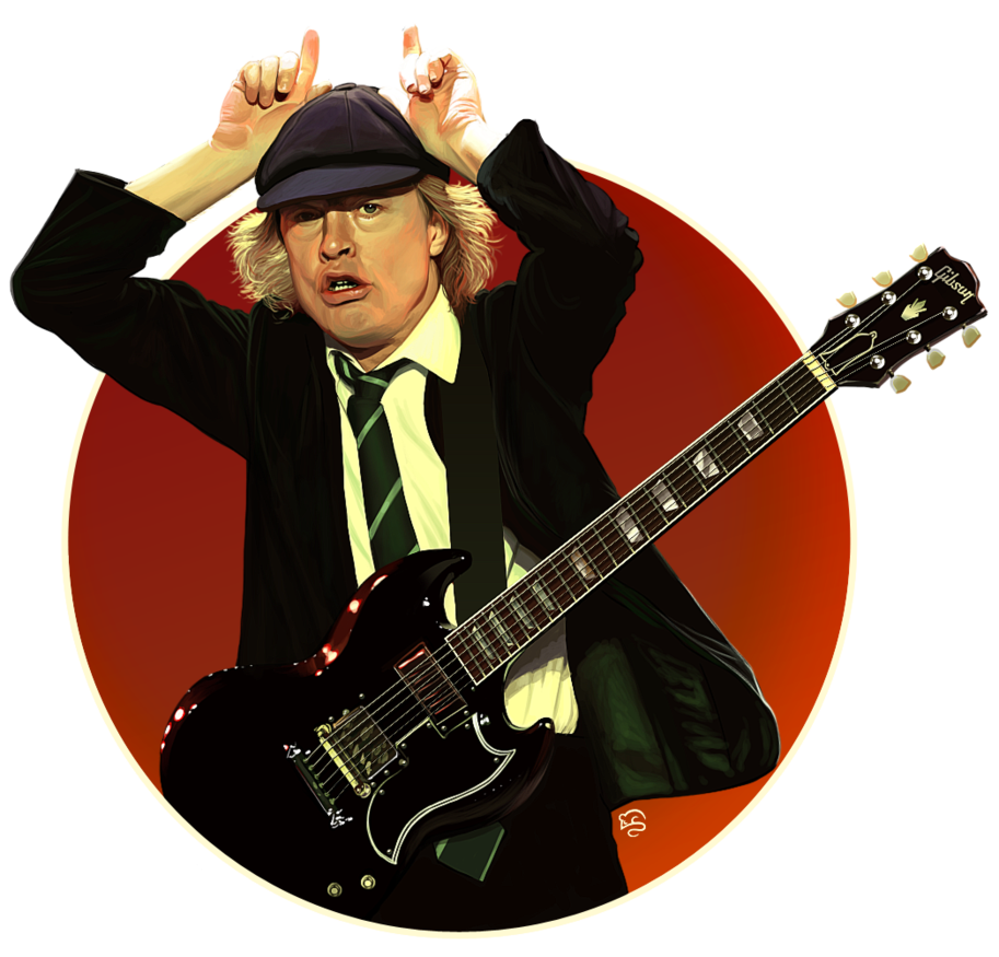 Angus Young is 62 today, he was born in 1955 Happy Birthday  