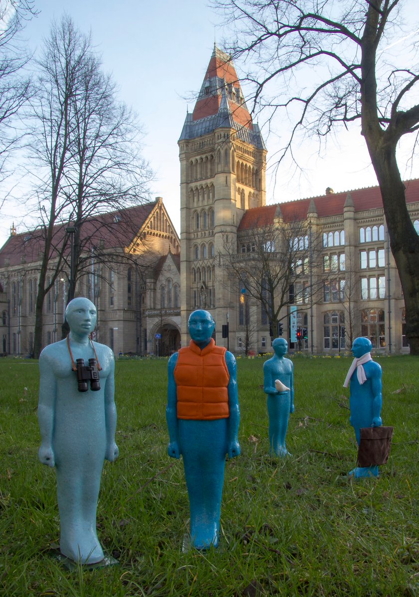 EgyptMcr's tweet photo. Really excited about our new installation, opening tomorrow... The 'Nu' shabtis are coming to @McrMuseum! #MMShabtis https://t.co/kfON9spPf7