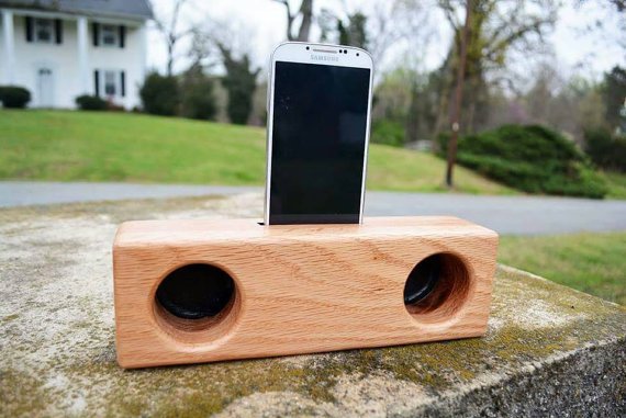 How To Make a Wooden Phone Speaker