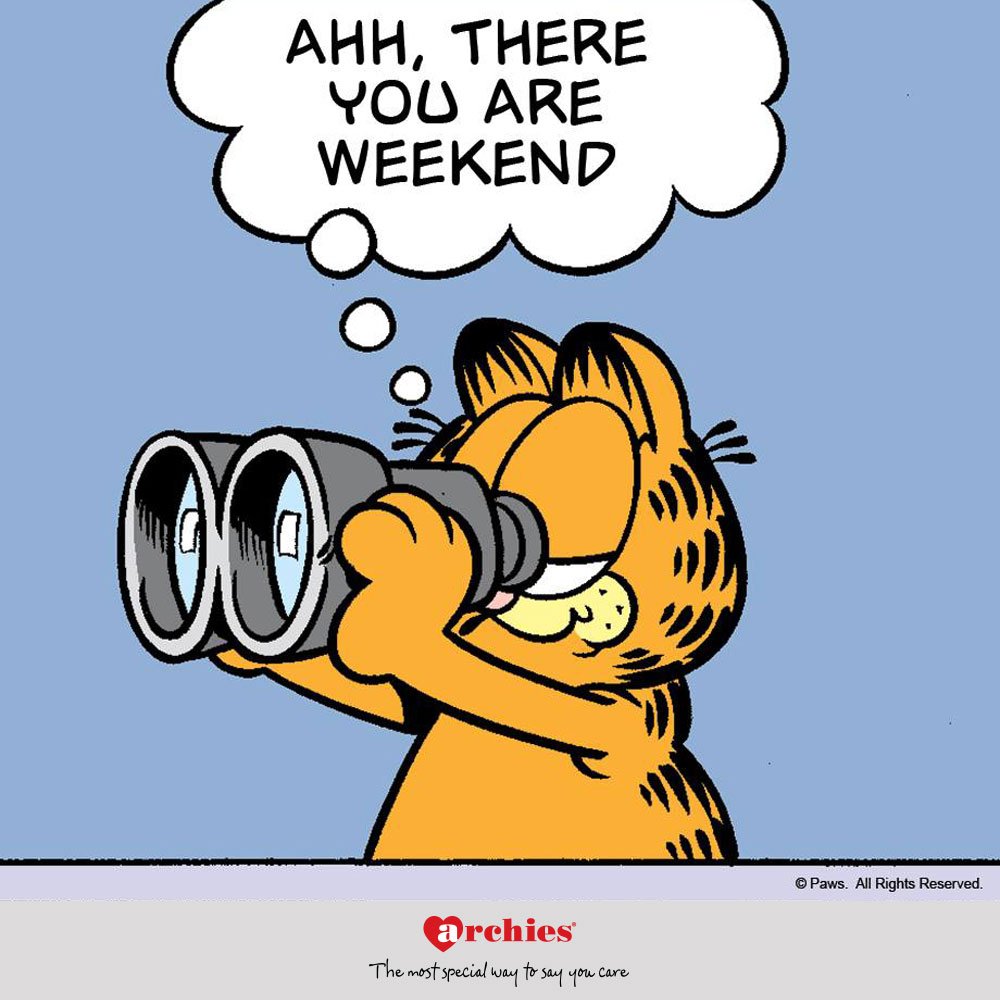 Archies_Online's tweet photo. I can already see the weekend from here. Can you?
#YayItIsFriday #WeekEndItIs https://t.co/yfunxJR9aO