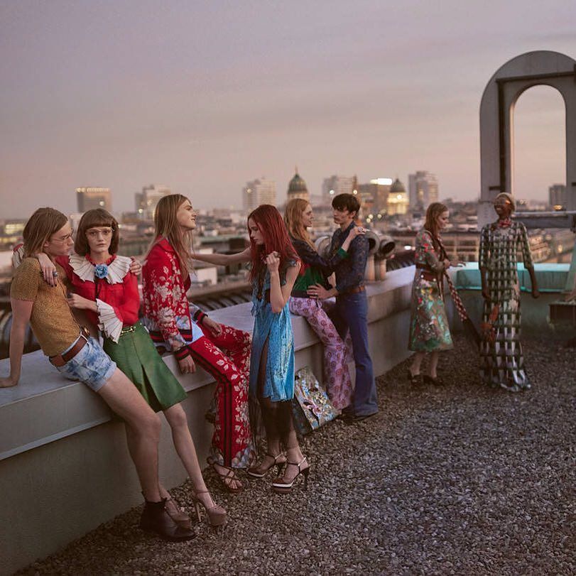 NONAME_Magazine's tweet photo. Awash with florals, follow the cool kids as they rush through a shopping mall to reach a dramatic city rooftop vie… https://t.co/P3YOpb2rKt https://t.co/EFpbUJUw0K