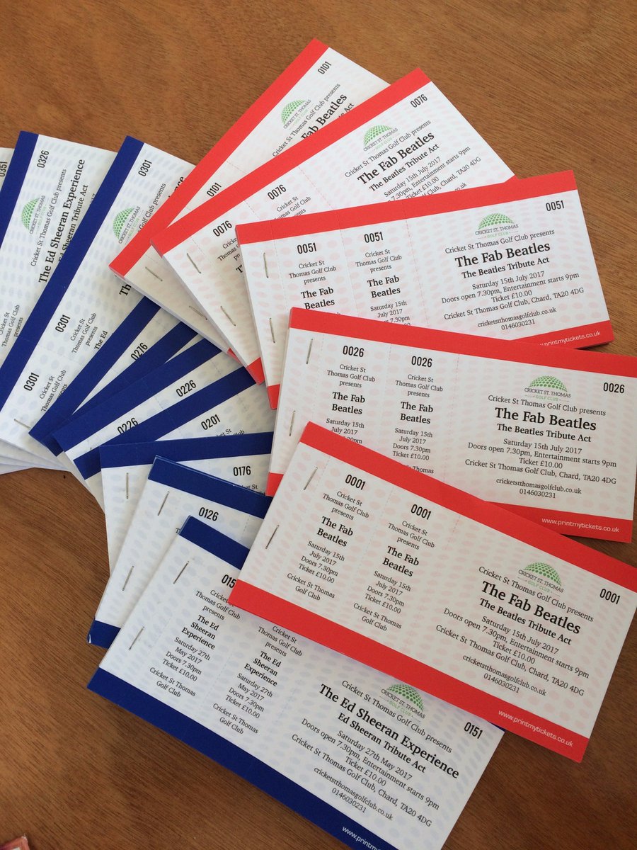 Don't forget tickets for our Ed Sheeran and Beatles tribute nights are now available from behind the bar and from our website! #ed #beatles