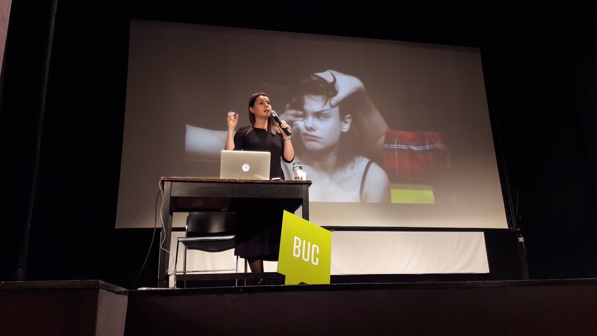 Bucharest_CM's tweet photo. When I started doing theatre, I managed being thrown out in the street. Theatre director and playwright Gianina Carbunariu on 'Taboo' #cmbuc https://t.co/r7X7qckkzw
