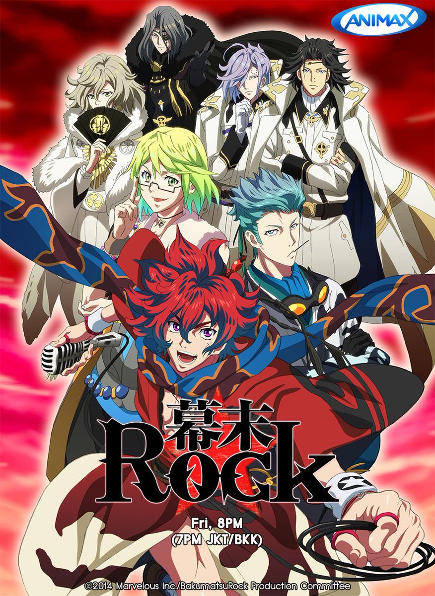 Animax Asia Tv Join Ryoma Sakamoto And Other Rockers Change The World With Rock N Roll For Freedom And Justice In Samurai Jam Bakumatsu Rock Tonight T Co Gdbxoh74ji