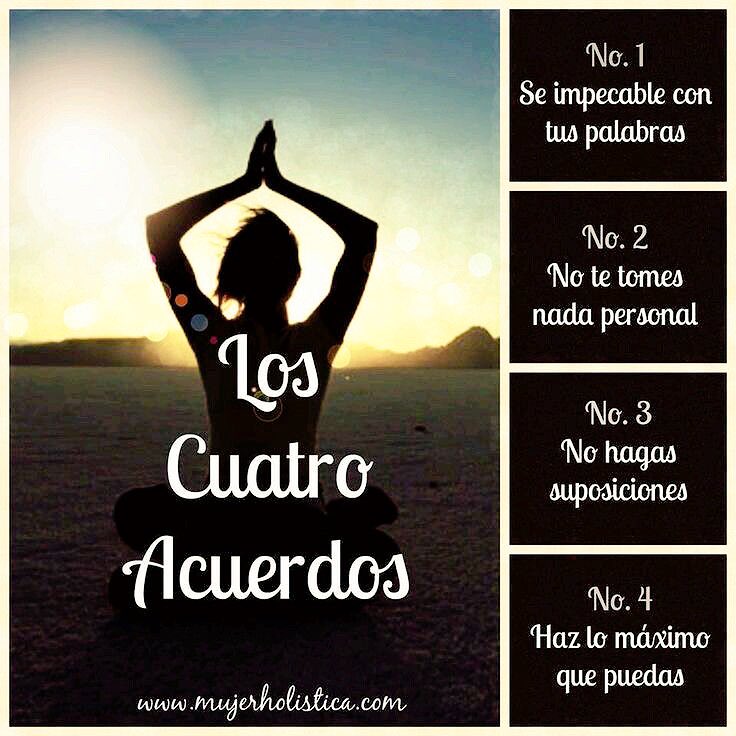 haydeehhv's tweet photo. Los 4 acuerdos #seimpecable en tus #palabras , no tomes #nadapersonal , #nosupongas , #hazlomejorquepuedas  ☝🏻 https://t.co/JK7cmu7rZH