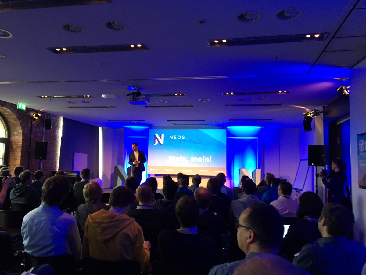 coders_market's tweet image. #NeosCon just started