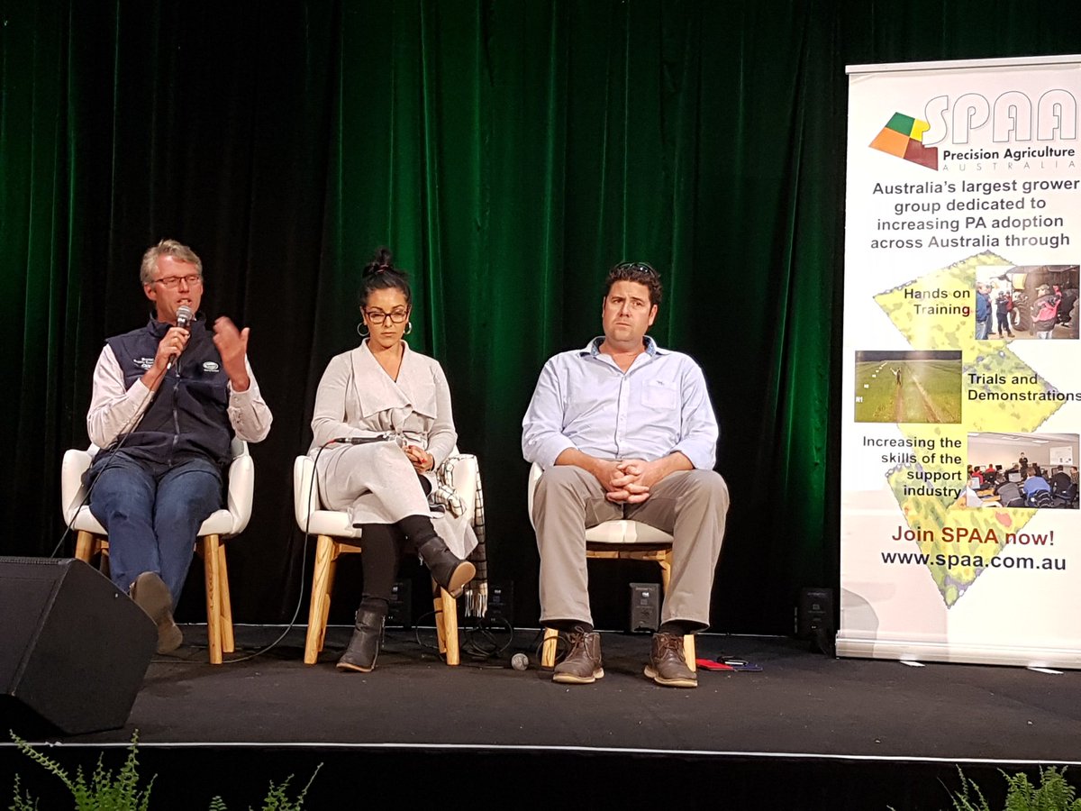 PrecisionAgAus(SPAA) (@spaa_inc) on Twitter photo Allstar panel at #collab2innovate forum @farmworld 2day sharing #tech insights 4 #dairy #veg #hort <a href="/GermanoEmma/">Emma Germano</a> #AubreyPallett #AndrewBulmer Allstar panel at #collab2innovate forum @farmworld 2day sharing #tech insights 4 #dairy #veg #hort <a href="/GermanoEmma/">Emma Germano</a> #AubreyPallett #AndrewBulmer
