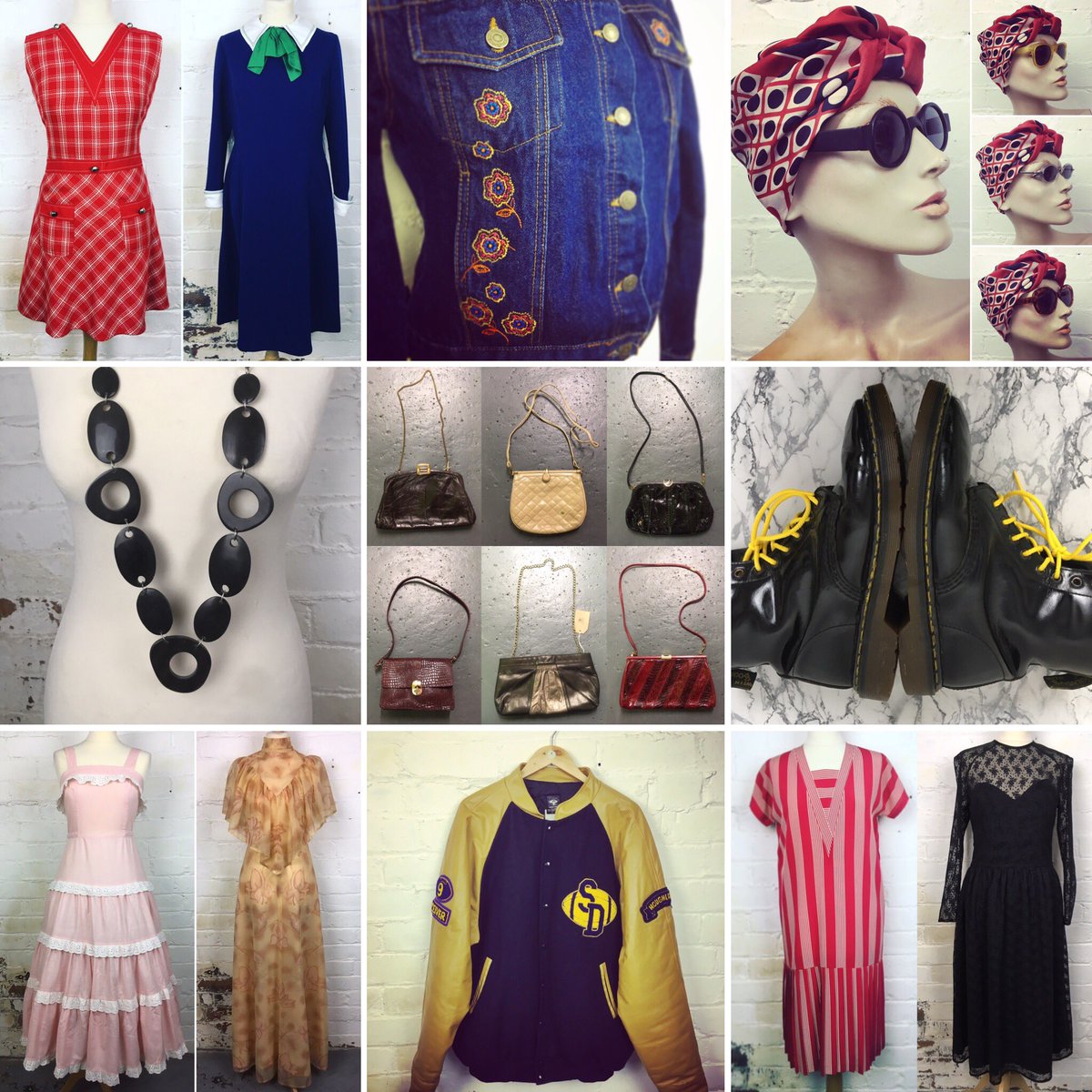 #eclectic mix of #vintage #fashion #accessories joining me in #Manchester #Saturday <a href="/JudyVintageFair/">Judy's Vintage</a> <a href="/CastlefieldEvnt/">Royal Mills Market</a> #streetfood #dayout