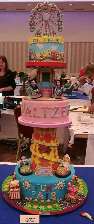 Our Expert Sugar Craft teacher CAROLINE LAMBE has been awarded 1st place GOLD at Cork  Sugarcraft Ass. competitions. bakingacademyireland.ie