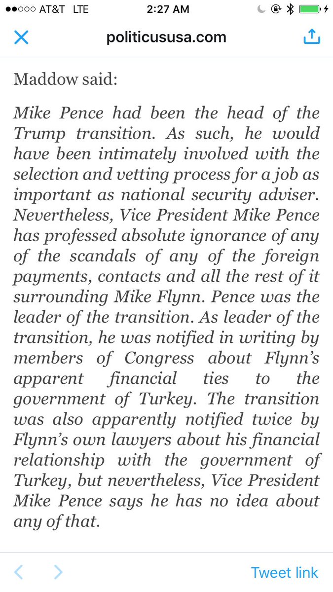 HiMaui's tweet photo. Pence is DIRTY‼️ https://t.co/FgtWNw06FS