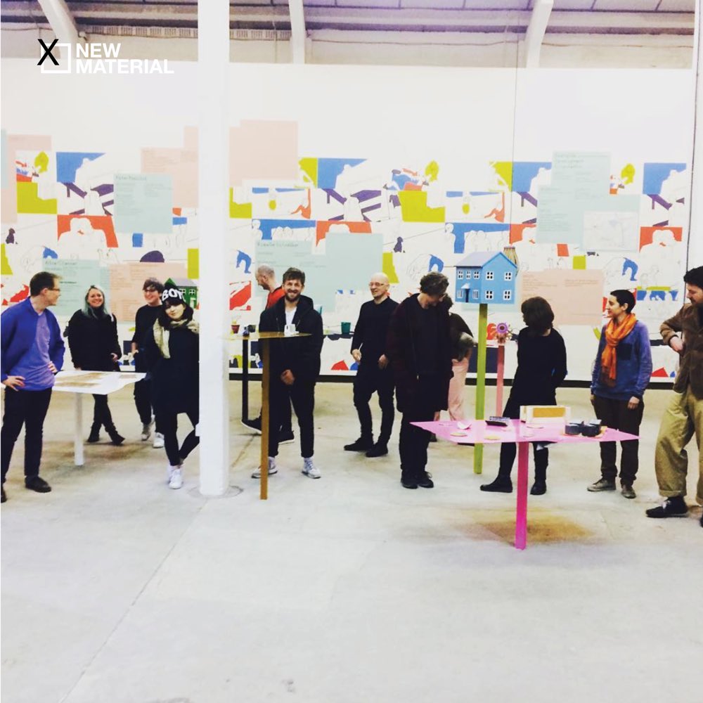 tylerldn's tweet photo. Last weekend New Material exhibition #newmat17 @APTGallery special events tonight: talk w/ #syllabusii artists 4:30pm open to 8pm @SLArtMap https://t.co/zqQvqVmwmi