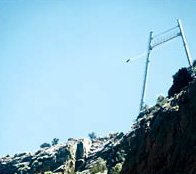 RideEnt's tweet photo. The @travelchannel shared this great video of @bertkreischer flying the #Skycoaster at @rgbridge #321Fly #RoyalGorge https://t.co/JMbNy0eWdr https://t.co/tvtY5njfFT