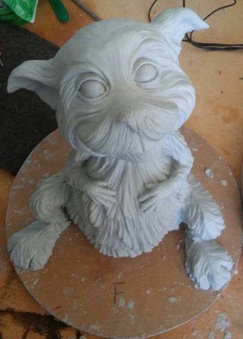 ameliaself's tweet photo. Wow! #sculptor #rebeccasmith has made #reddish from #siwall #author #ameliaandtheelf #book come to life! Amazing #book #novel @siwall1 #RT https://t.co/oRiHfASZuQ