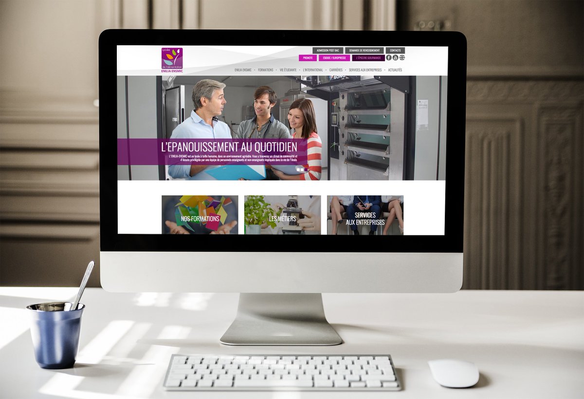 LesOrpailleurs's tweet photo. Nouvelle image d'excellence pr le lycée #enilia-ensmic du @Min_Agricultureavec son site web conçu & réalisé par #lesorpailleurs #agriculture https://t.co/sFvRV4Tiyi