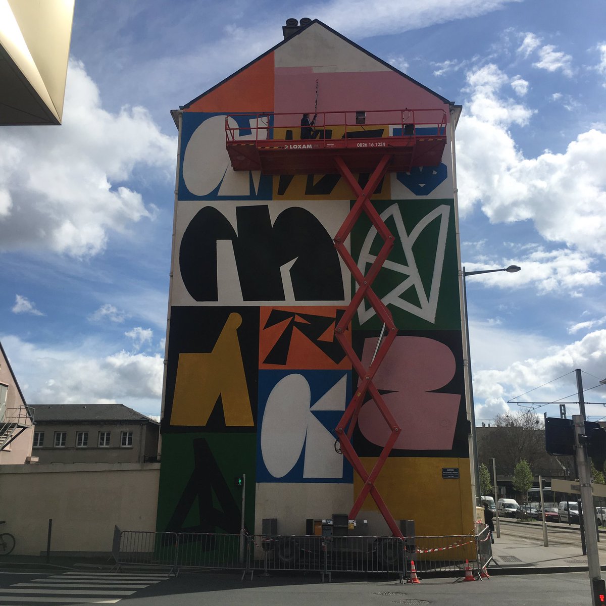 Erosie à presque fini #PalmaCaen #Caen #Calvados #Normandie #StreetArt